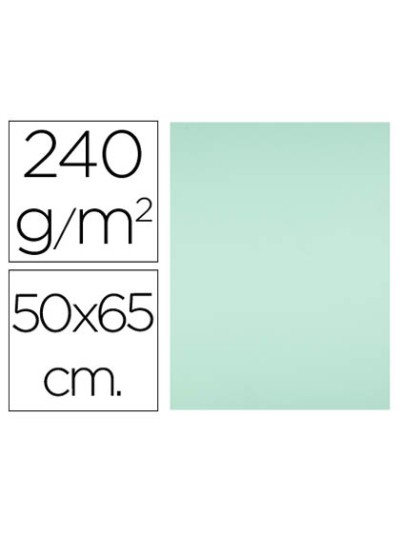 Cartulina liderpapel 50x65 cm 240g/m2 verde