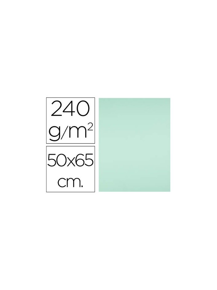 Cartulina liderpapel 50x65 cm 240g/m2 verde