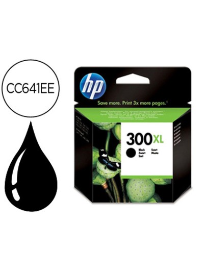 Ink-jet hp 300xl negro dj f4224 aio dj d2560 600 pag