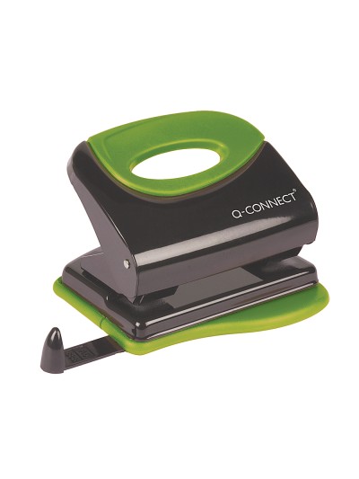 Taladrador q-connect kf00996 metalico con empuñadura de caucho capacidad 30 hojas