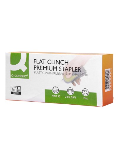 Grapadora q-connect kf00992 plastico capacidad 30 hojas
