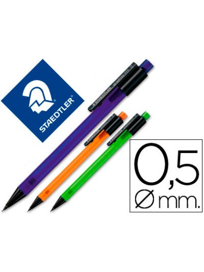 Portaminas staedtler mars 0,5 mm translucido