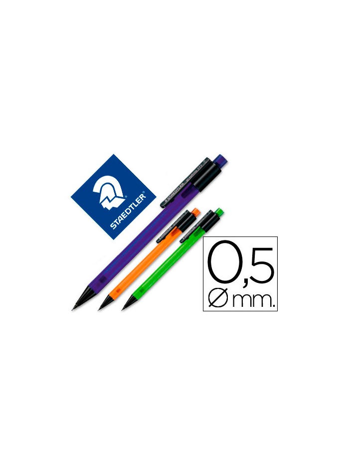 Portaminas staedtler mars 0,5 mm translucido Portaminas staedtler mars 0,5 mm translucido