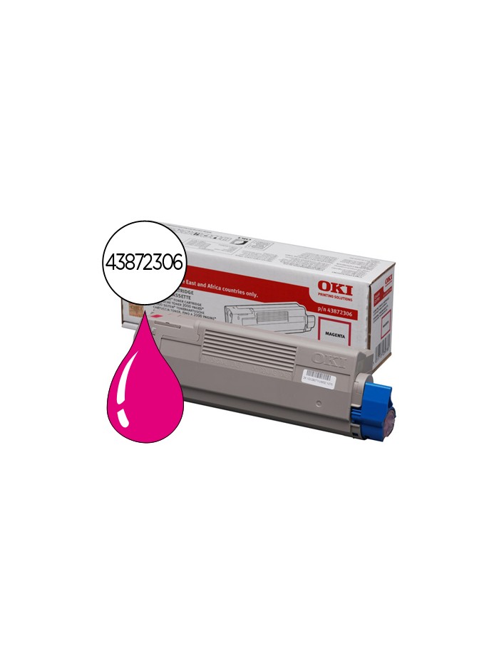 Toner oki c5650/5750 magenta 2000 pag type c12 Toner oki c5650/5750 magenta 2000 pag type c12