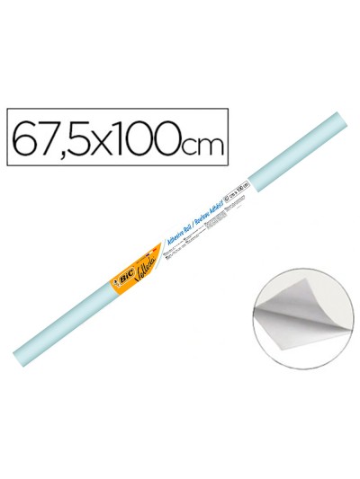 Pizarra blanca velleda adhesiva rollo 100x67,5 cm