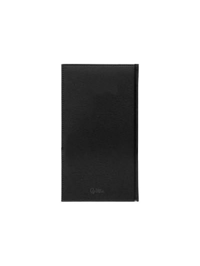Agenda encuadernada liderpapel creta 80x15 mm 2025 semana vista color negro papel 70 gr