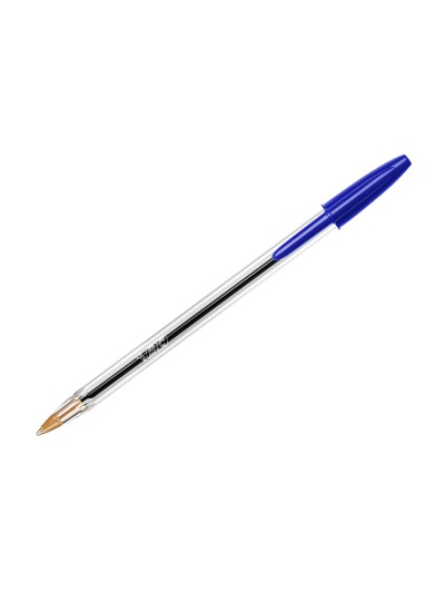 Boligrafo bic cristal original tinta azul bolsa de 5 unidades
