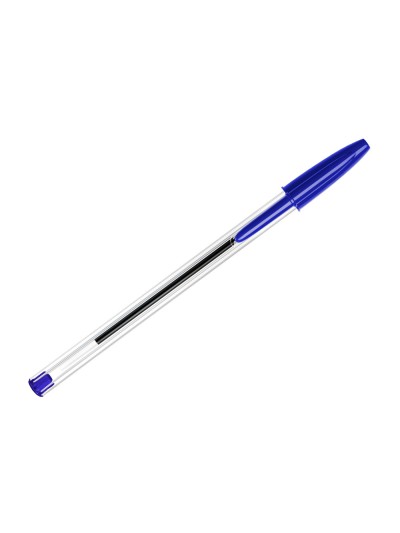 Boligrafo bic cristal original tinta azul bolsa de 5 unidades