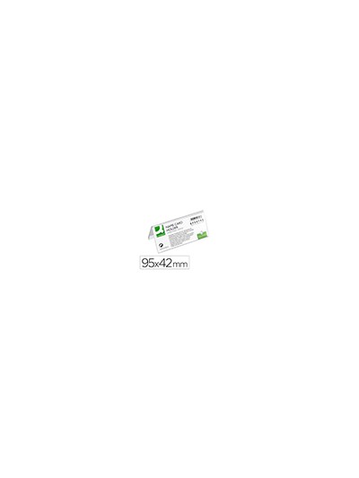Identificador sobremesa q-connect metacrilato 95x42 mm ref.5730