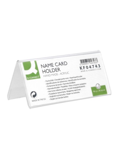 Identificador sobremesa q-connect metacrilato 95x42 mm ref.5730