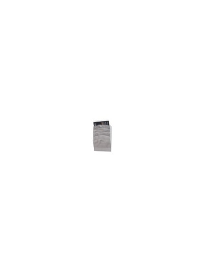 Expositor mural q-connect de pared 5 bandejas din a4 plateado 9,3x31,5x44 cm