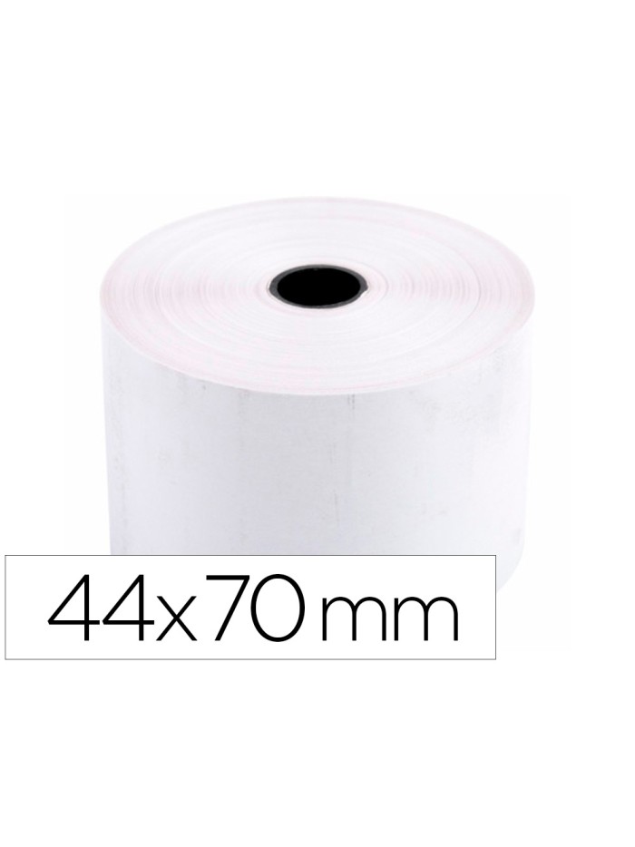 Rollo sumadora q-connect electro 44 mm ancho x 70 mm diametro sin bisfenol a Rollo sumadora q-connect electro 44 mm ancho x 70 mm diametro sin bisfenol a