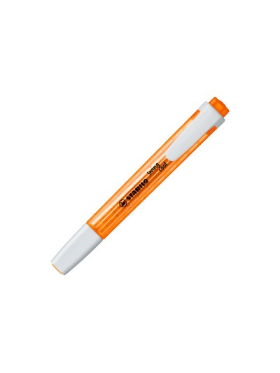 Rotulador stabilo marcador fluorescente swing cool naranja