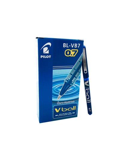 Rotulador pilot roller v-ball azul 0.7 mm