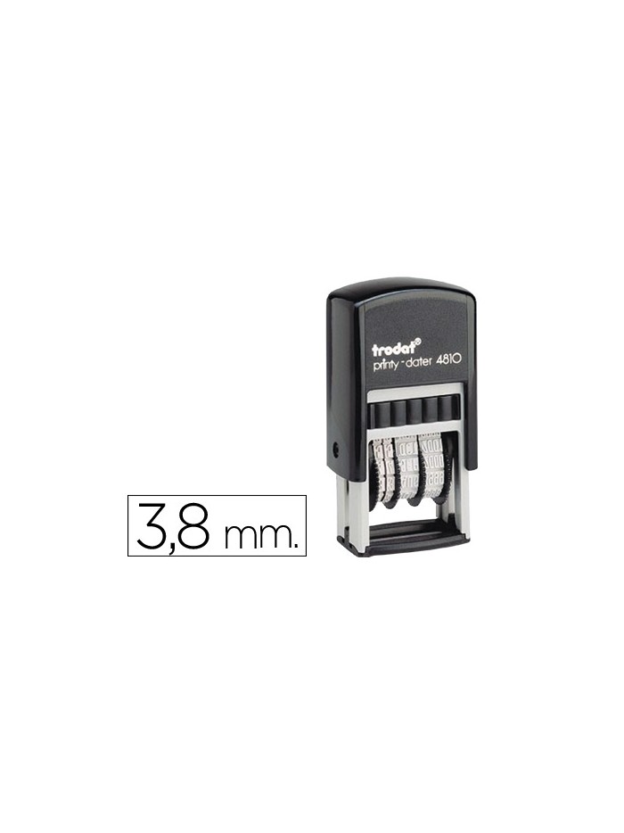 Fechador trodat entintaje automatico 3.8 mm printy 4810 Fechador trodat entintaje automatico 3.8 mm printy 4810