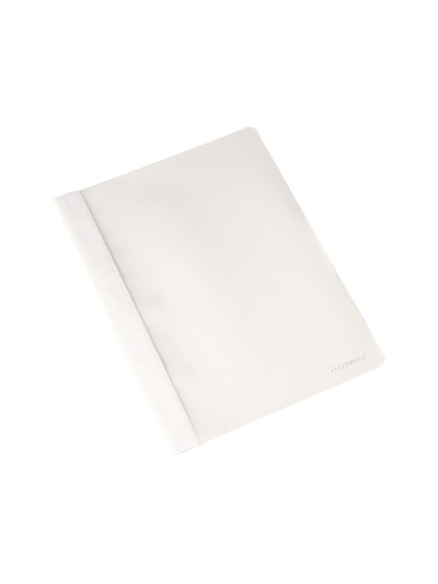 Carpeta dossier fastener plastico q-connect din a4 blanco
