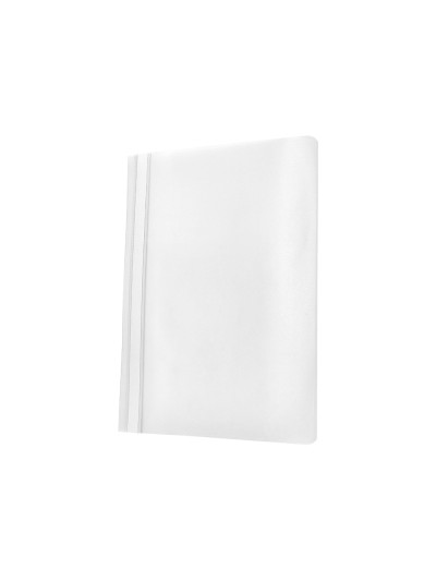 Carpeta dossier fastener plastico q-connect din a4 blanco