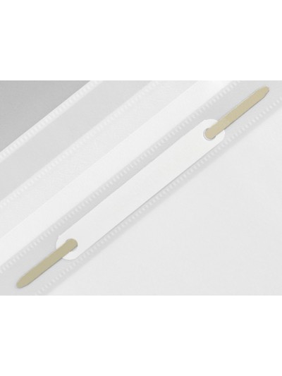 Carpeta dossier fastener plastico q-connect din a4 blanco