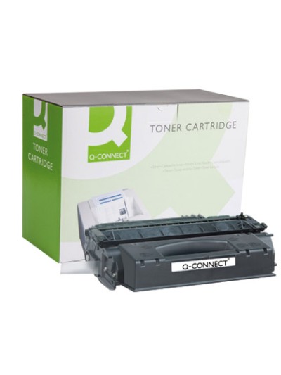 Toner q-connect compatible hp lj p2015 q7553x -7.000pag-negro