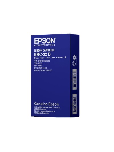 Cinta impresora epson erc-32b negra tm-h6000