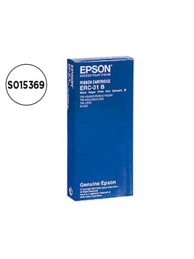 Cinta impresora epson erc-31b negra m-930 tm-930 930ii 950 u950 u925 h5000 u590