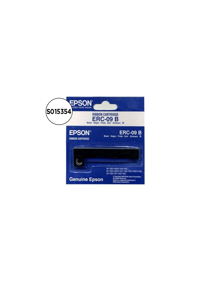 Cinta impresora epson erc-09b negra m-160 163 164 180 180h 181 182 183 185 190 191 192 195 Cinta impresora epson erc-09b negra m-160 163 164 180 180h 181 182 183 185 190 191 192 195
