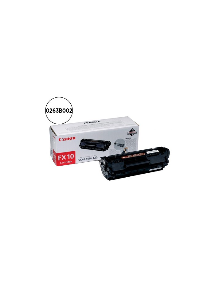 Toner canon l100/l120 fx-10 negro 2000 pag@5% Toner canon l100/l120 fx-10 negro 2000 pag@5%