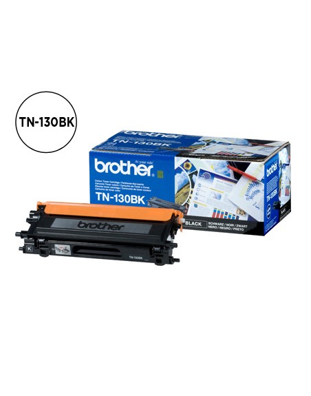 Toner brother tn130bk hl-4040cn/4050cdn/4070cdw dcp-9040/9045 mfc-9440/9840 negro -2.500@5%-