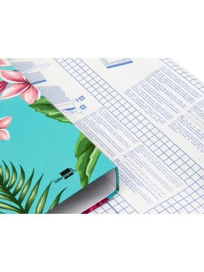 Rollo plastico adhesivo liderpapel 0,50x3 mt. 8o micras forralibros removible