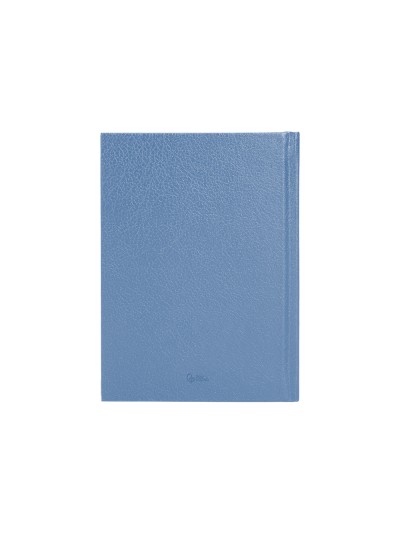 Agenda encuadernada liderpapel corfu a5 2025 dia pagina color azul claro papel 60 gr