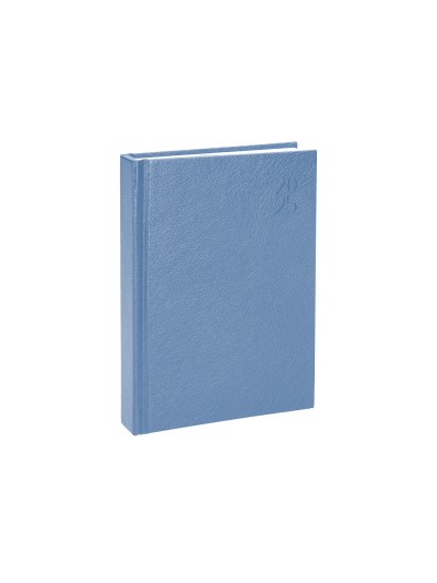 Agenda encuadernada liderpapel corfu a5 2025 dia pagina color azul claro papel 60 gr