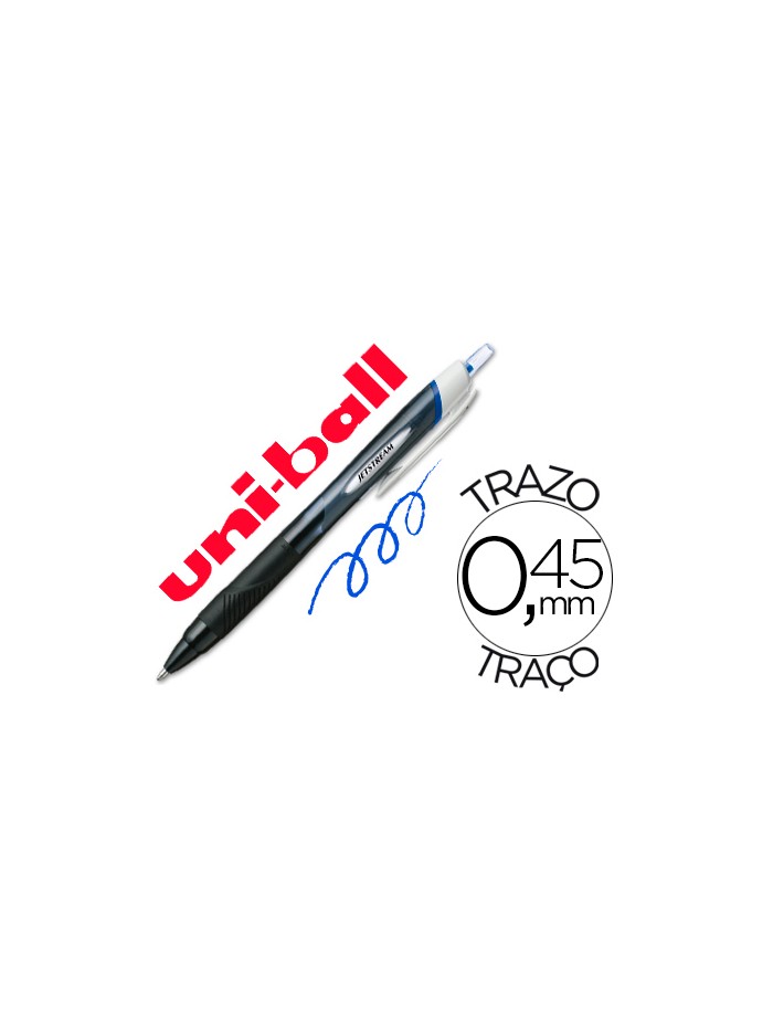 Boligrafo uni-ball jet stream sport sxn-150 tinta hibrida azul Boligrafo uni-ball jet stream sport sxn-150 tinta hibrida azul