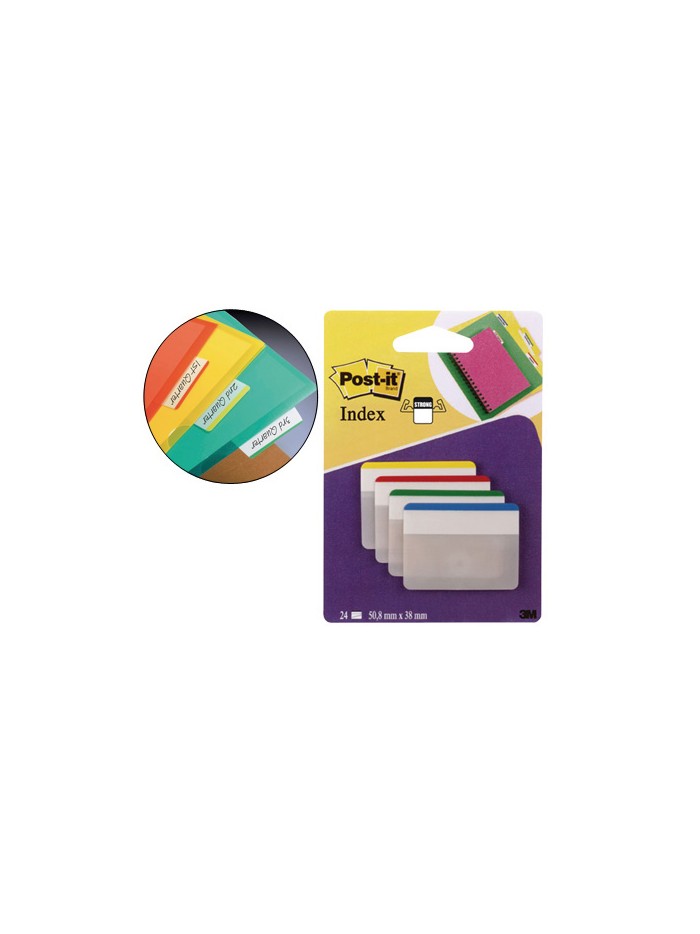 Banderitas separadoras rigidas dispensador 4 colores post-it index 686f-1 grandes 24 banderitas Banderitas separadoras rigidas dispensador 4 colores post-it index 686f-1 grandes 24 banderitas