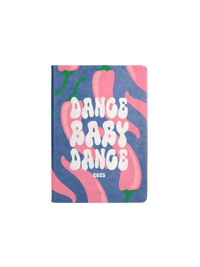 Agenda encuadernada liderpapel kinaros a5 2025 dia pagina color azul papel 70 gr