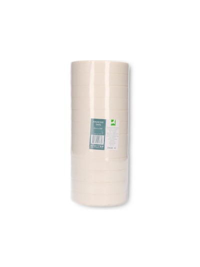 Cinta adhesiva q-connect para pintar 50 mt x 24 mm