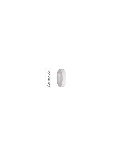 Cinta adhesiva q-connect doble cara 33 mt x 25 mm