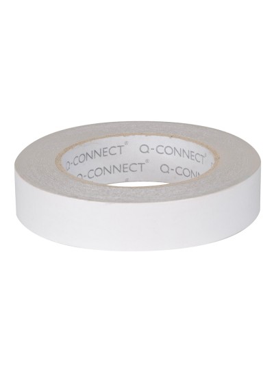 Cinta adhesiva q-connect doble cara 33 mt x 25 mm