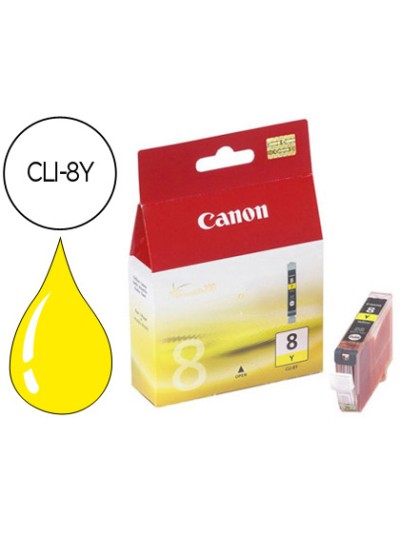Ink-jet canon ip3300 4200 4300 5200 5200r 5300 6600d 6700d mp500 530 600 800 810 ix4000 ix5000 pro9000-amarillo cli-8