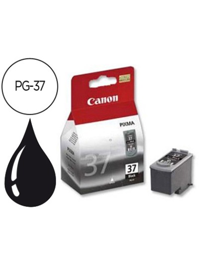 Ink-jet canon ip1800/2500 negro pg-37
