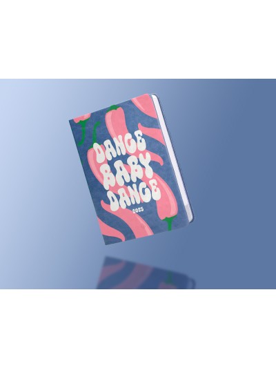 Agenda encuadernada liderpapel kinaros a5 2025 dia pagina color azul papel 70 gr