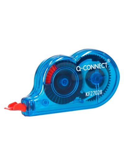 Corrector q-connect cinta mini blanco 4,2 mm x 5 mt bombonera de 28 unidades