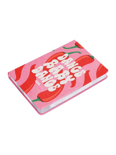 Agenda encuadernada liderpapel kinaros a5 2025 dia pagina color rosa papel 70 gr