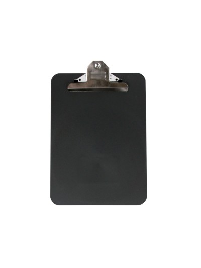 Portanotas q-connect polipropileno negro din a4 4 mm