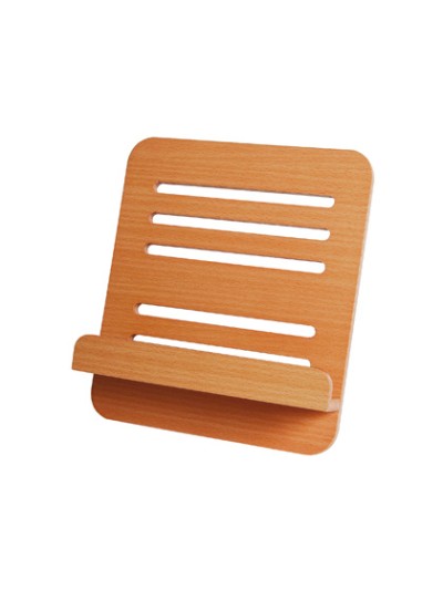 Atril sujetalibros q-connect madera 230x270x30 mm