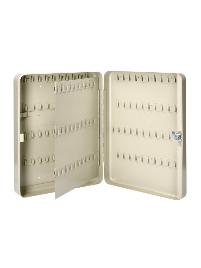 Armario metalico portallaves q-connect 370x280x80 mm para 140 llaves