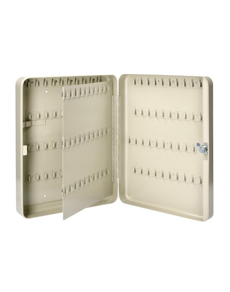 Armario metalico portallaves q-connect 370x280x80 mm para 140 llaves