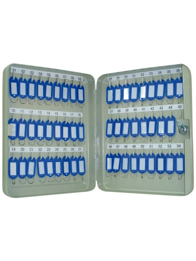 Armario metalico portallaves q-connect 300x240x60 mm para 54 llaves