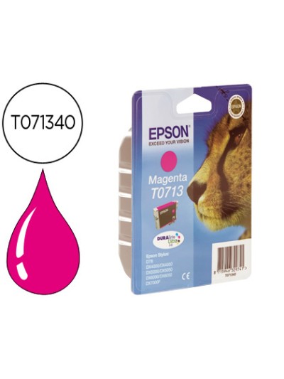 Ink-jet epson stylus d78 dx400 0 dx4050 dx5000 dx5050 dx6000 dx6050 dx7000f magenta