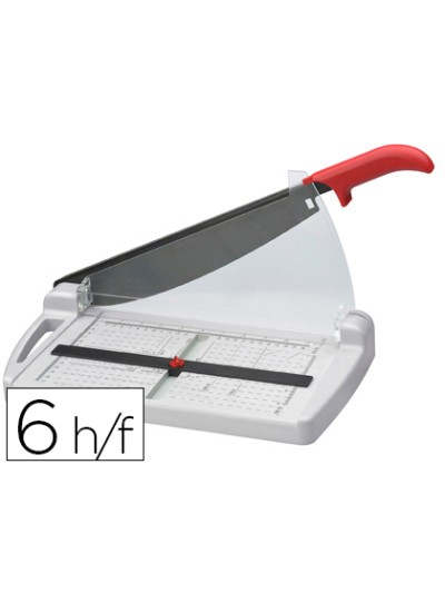 Cizalla m+r plastico 6532 de palanca 32 cm con base de plastico