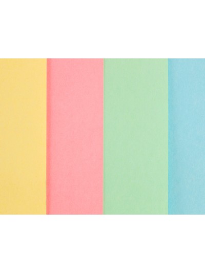 Cartulina liderpapel a4 180g/m2 4 colores surtidos paquete de 100 hojas